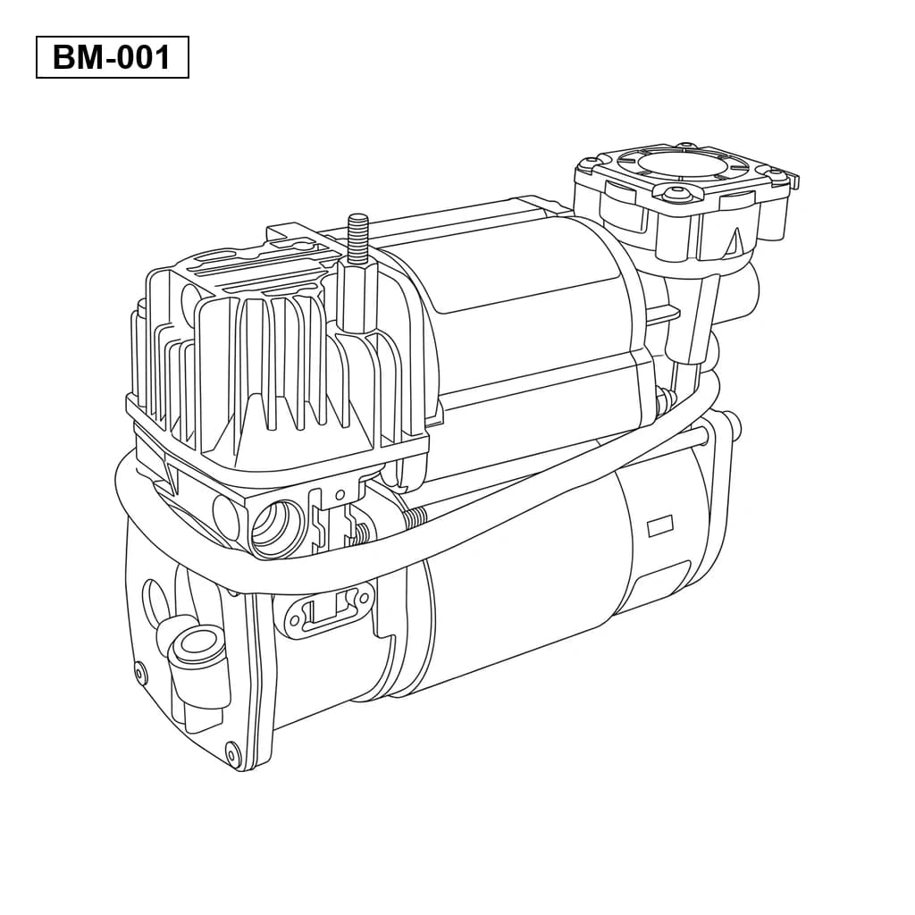 BMW X5 E53 2000-2006 空气悬挂压缩机