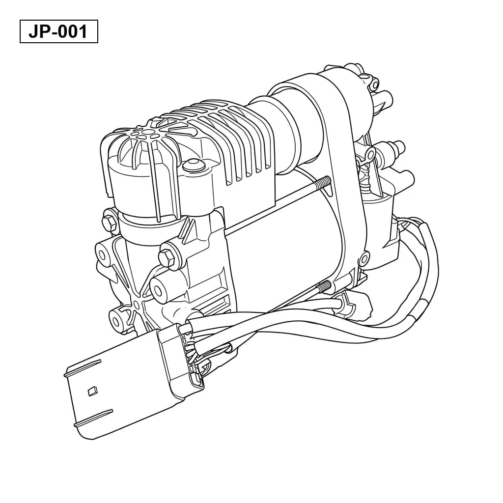 Jeep Grand Cherokee WK2 2011-2023 空气悬挂压缩机