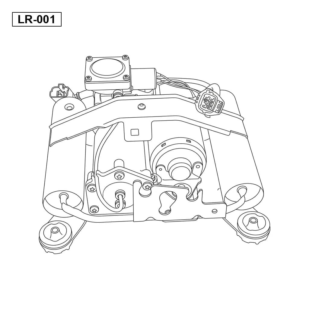 Land Rover Range Rover L322 2006-2012 空气悬挂压缩机