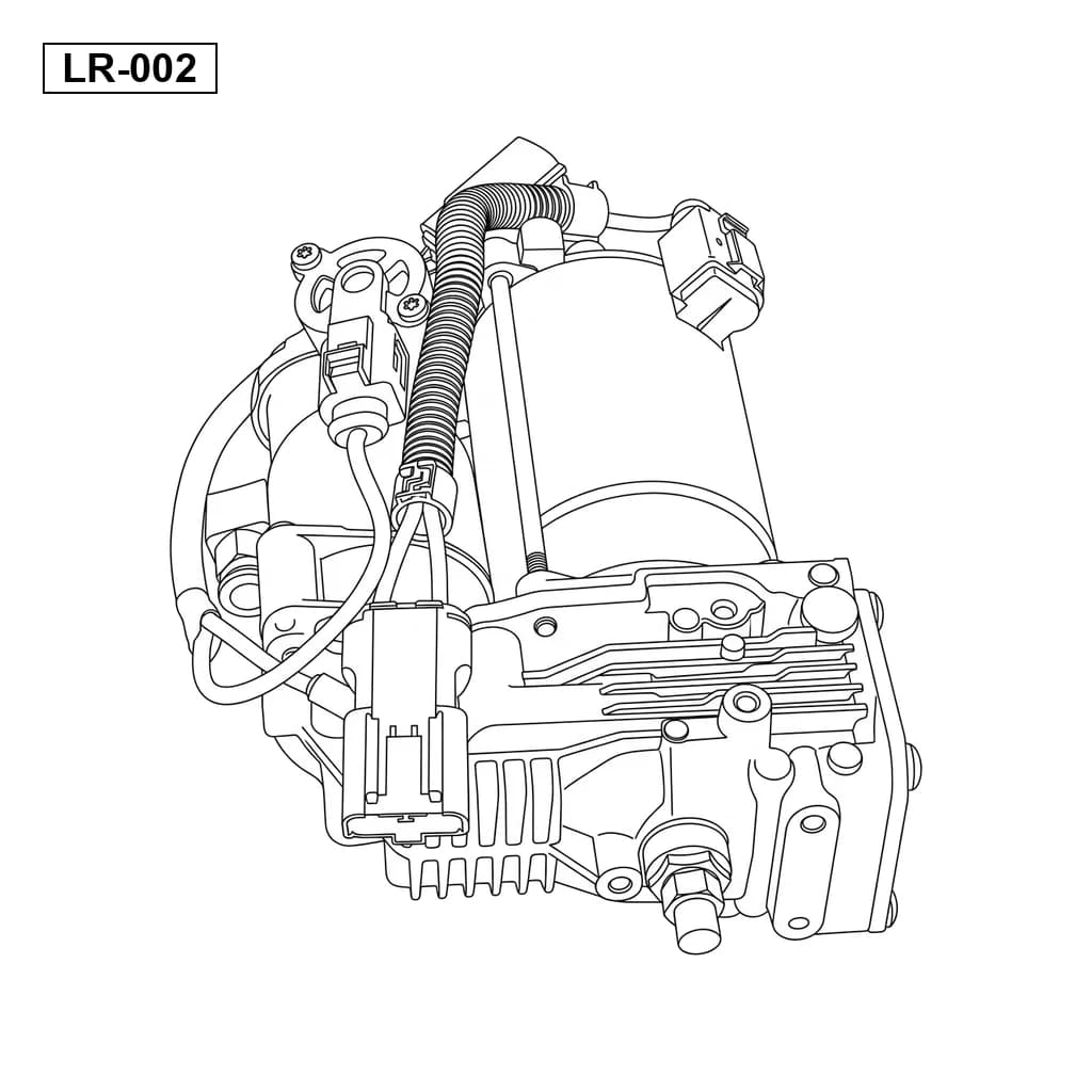 Land Rover Range Rover Sport L320 LR3 LR4 2010-2013 空气悬挂压缩机