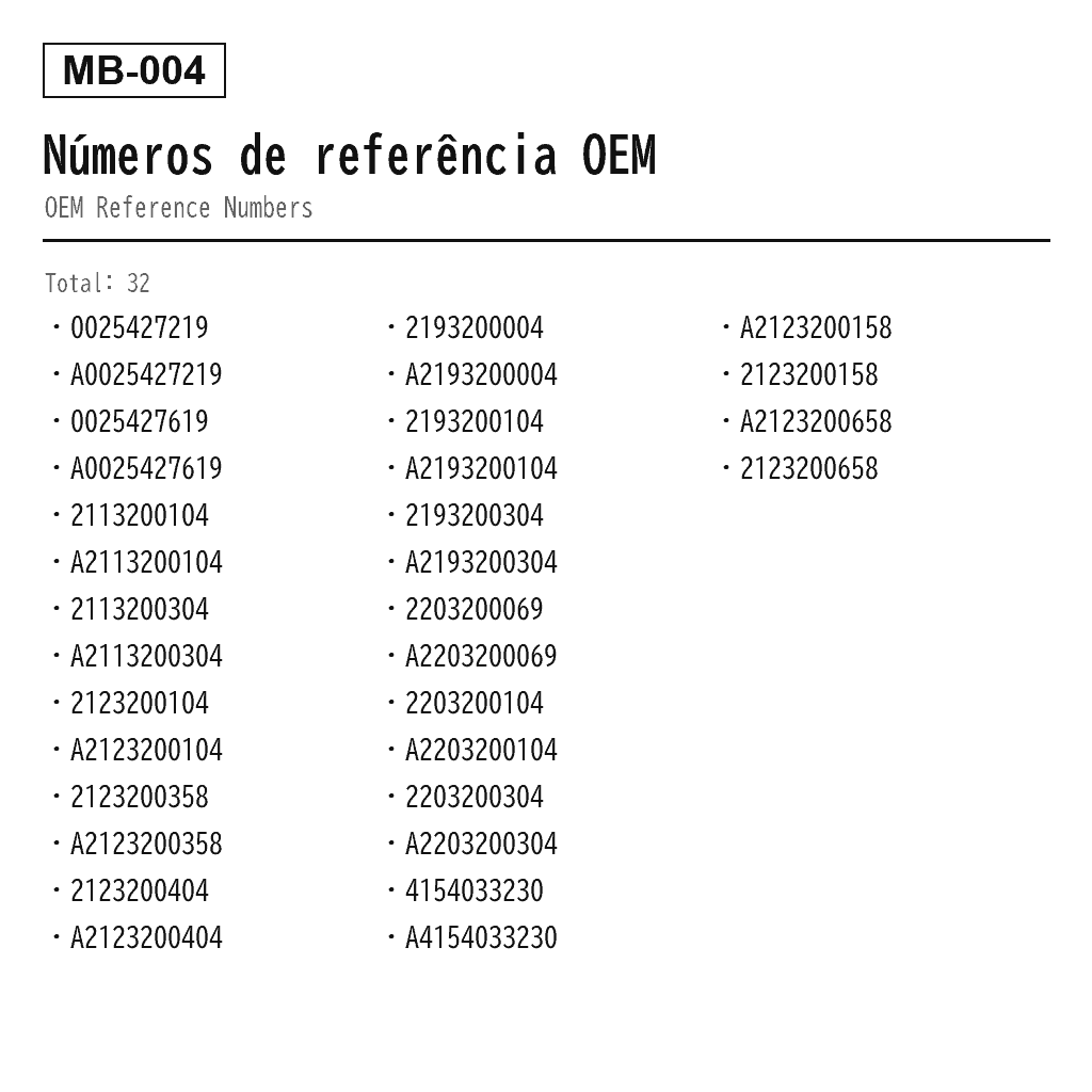 Mercedes Benz S-Class W220 E-Class W211 2000-2006 Compressor de Suspensão Pneumática (0025427219, 0025427619, 2113200104, 2113200304, 2123200104, 2123200358, 2123200404, 2193200004, 2193200104, 2193200304, 2203200069, 2203200104, 2203200304, 4154033230, A2113200104, A2113200304, A2123200104, A2123200158, A2123200358, A2123200404, A2123200658, A2193200004, A2193200104, A2193200304, A2203200104) 3