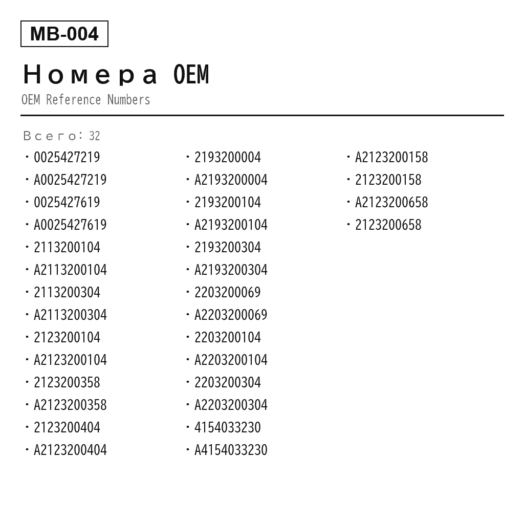 Mercedes Benz S-Class W220 E-Class W211 2000-2006 Компрессор пневмоподвески (0025427219, 0025427619, 2113200104, 2113200304, 2123200104, 2123200358, 2123200404, 2193200004, 2193200104, 2193200304, 2203200069, 2203200104, 2203200304, 4154033230, A2113200104, A2113200304, A2123200104, A2123200158, A2123200358, A2123200404, A2123200658, A2193200004, A2193200104, A2193200304, A2203200104) 3