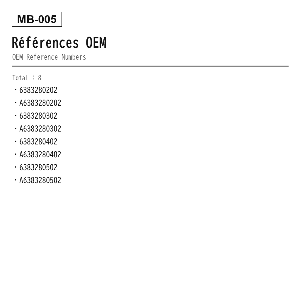 Mercedes Benz V-Class W638 Compresseur de Suspension Pneumatique (638-328-02-02, 638-328-03-02, 638-328-04-02, 638-328-05-02, A6383280202, A6383280302, A6383280402, A6383280502) 3