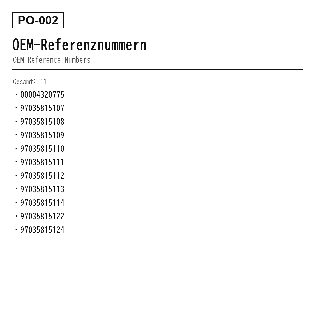 Porsche Panamera 970 2010-2016 Luftfederkompressor (00004320775, 97035815107, 97035815108, 97035815109, 97035815110, 97035815111, 97035815112, 97035815113, 97035815114, 97035815122, 97035815124) 3