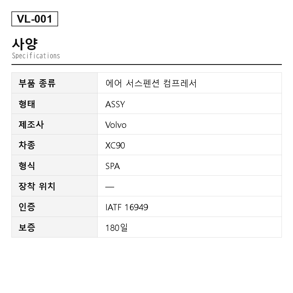 Volvo XC90 II XC60 V90 2014-2022 에어 서스펜션 컴프레서（150908, 15150000713, 15155000872, 1515990375102, 310815108064, 31360720, 32315091, 949-470） 2