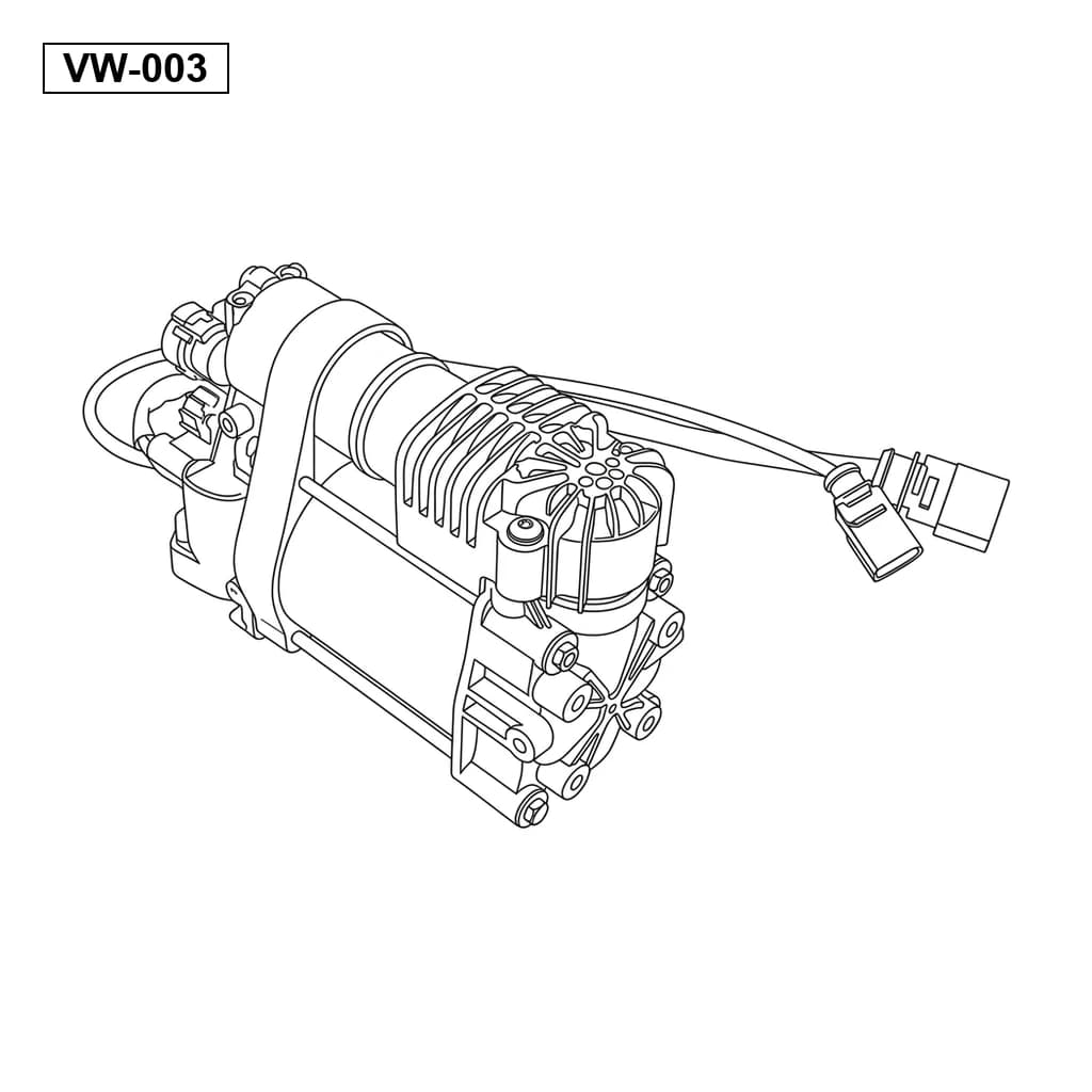 VolksWagen Touareg 7P 空气悬挂压缩机