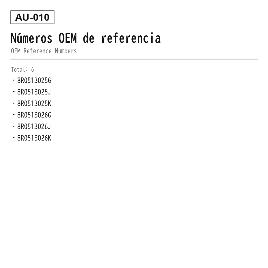 Audi Q5 8R 2009-2017 Trasero Amortiguador de Suspensión Neumática (8R0513025G, 8R0513025J, 8R0513025K, 8R0513026G, 8R0513026J, 8R0513026K) 3