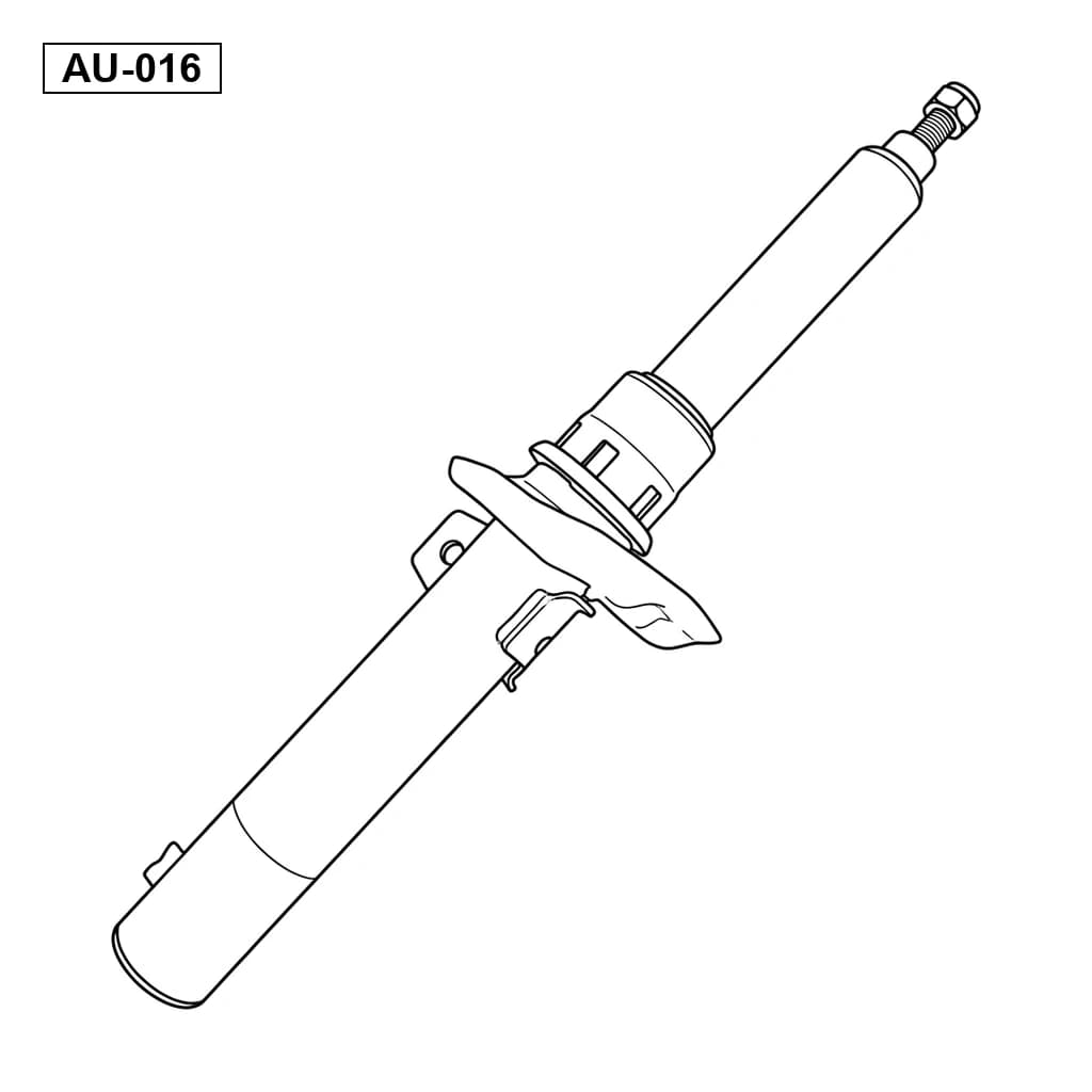 Audi A3 S3 8P 2009-2013 Avant Amortisseur de Suspension Pneumatique