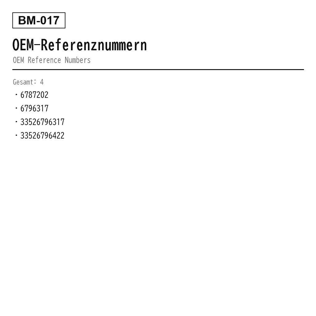 BMW X3 F25 X4 F26 2011-2018 Hinten Luftfederungs-Stoßdämpfer (6787202, 6796317, 33526796317, 33526796422) 3