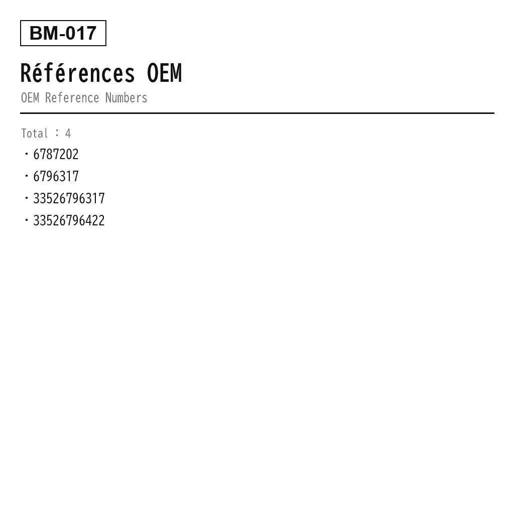 BMW X3 F25 X4 F26 2011-2018 Arrière Amortisseur de Suspension Pneumatique (6787202, 6796317, 33526796317, 33526796422) 3