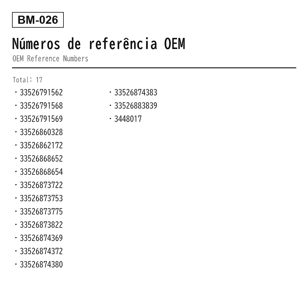 BMW 3 Series E90/E91/E92/E93 2004-2013 Traseiro Amortecedor de Suspensão Pneumática (33526791562, 33526791568, 33526791569, 33526860328, 33526862172, 33526868652, 33526868654, 33526873722, 33526873753, 33526873775, 33526873822, 33526874369, 33526874372, 33526874380, 33526874383, 33526883839, 3448017) 3