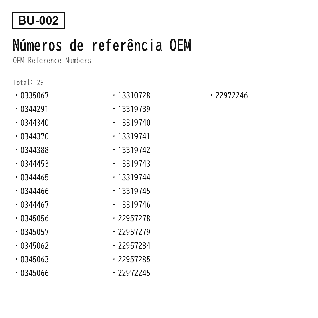 Buick Regal Dianteiro Amortecedor de Suspensão Pneumática (0335067, 0344291, 0344340, 0344370, 0344388, 0344453, 0344465, 0344466, 0344467, 0345056, 0345057, 0345062, 0345063, 0345066, 13310728, 13319739, 13319740, 13319741, 13319742, 13319743, 13319744, 13319745, 13319746, 22957278, 22957279, 22957284, 22957285, 22972245, 22972246) 3