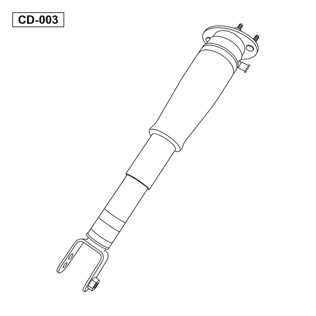Cadillac SRX 2004-2009 后 空气悬挂减震器