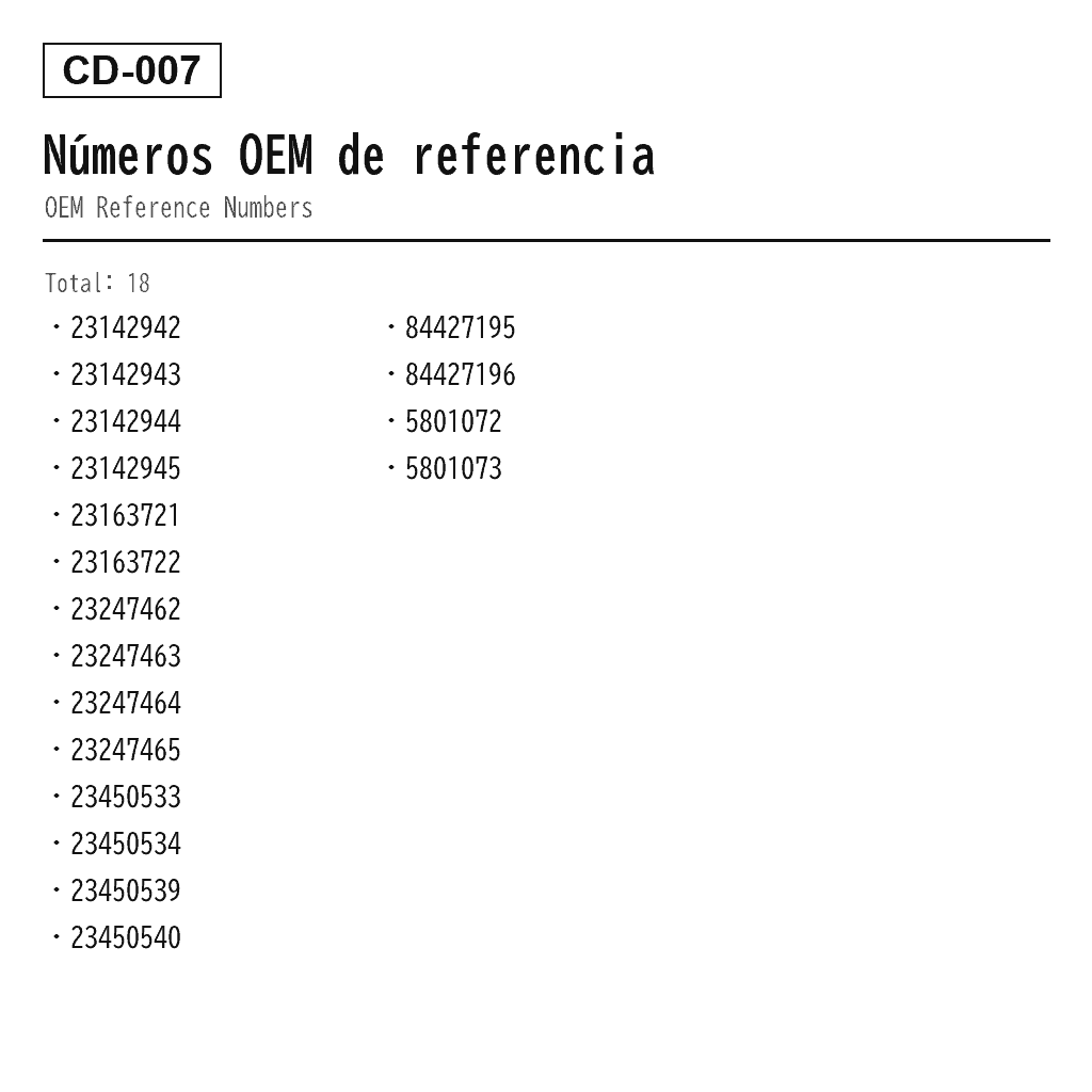 Cadillac CTS 2014-2019 Delantero Amortiguador de Suspensión Neumática (23142942, 23142943, 23142944, 23142945, 23163721, 23163722, 23247462, 23247463, 23247464, 23247465, 23450533, 23450534, 23450539, 23450540, 84427195, 84427196, 580-1072, 580-1073) 3
