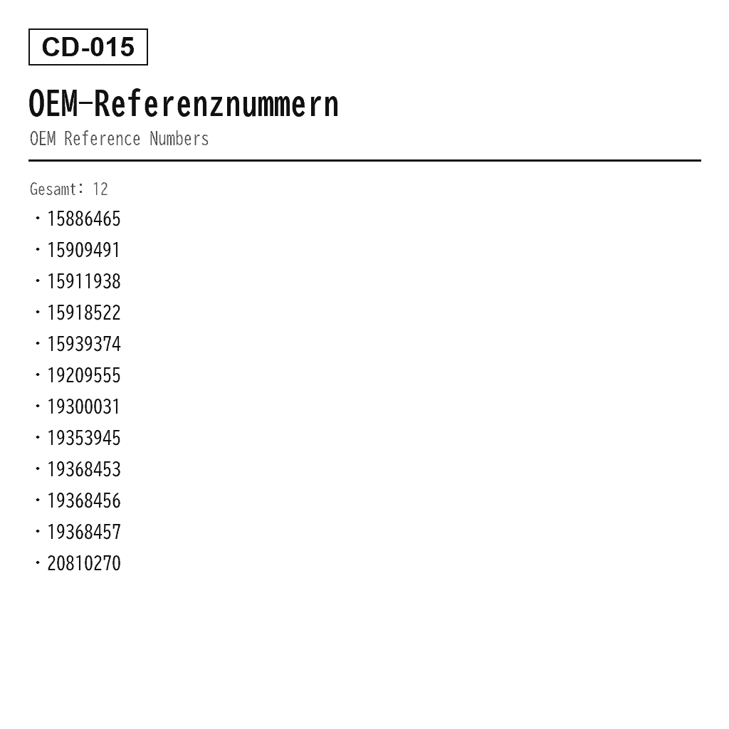 Cadillac Escalade 2007-2014 Vorne Luftfederungs-Stoßdämpfer (15886465, 15909491, 15911938, 15918522, 15939374, 19209555, 19300031, 19353945, 19368453, 19368456, 19368457, 20810270) 3