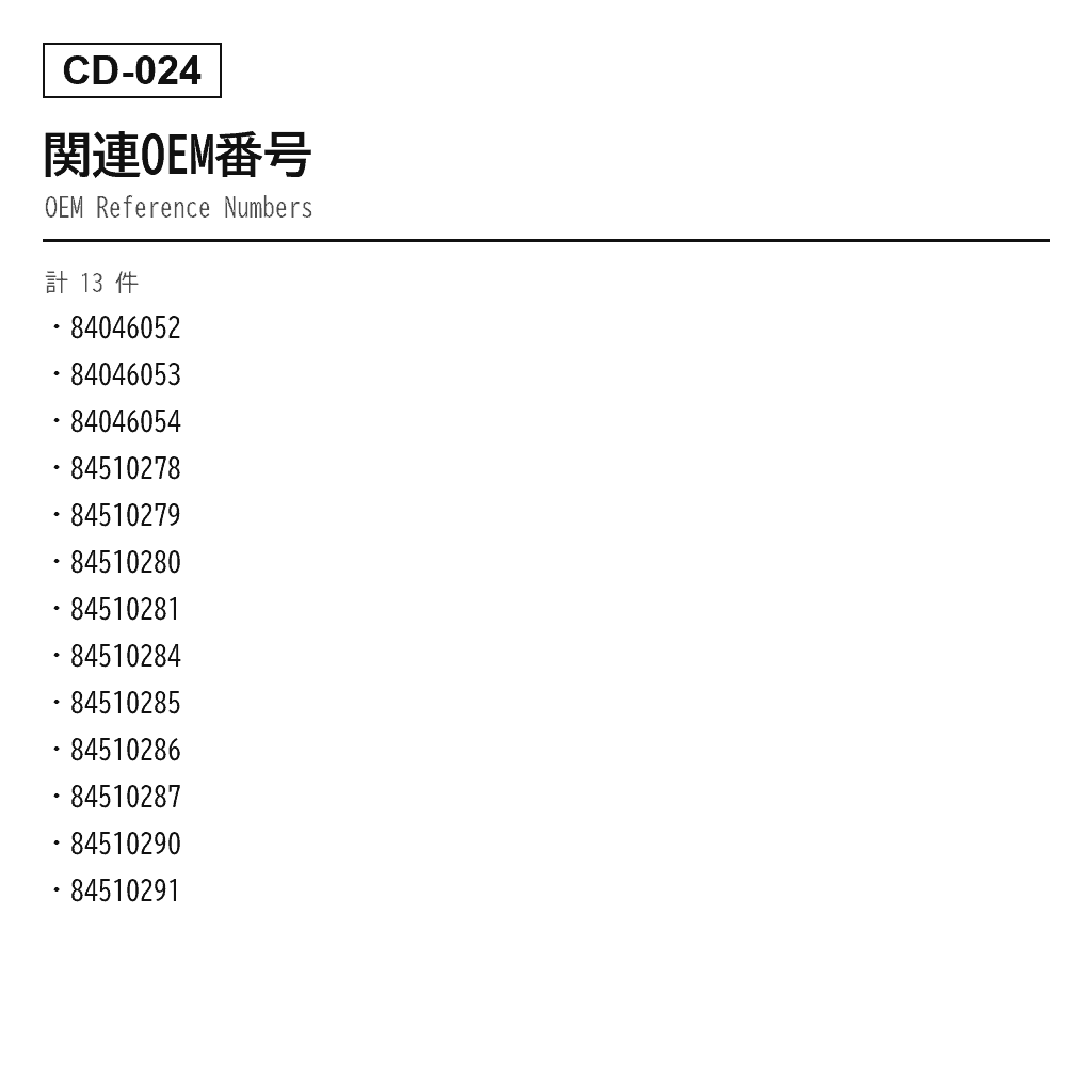 Cadillac（キャデラック） XT5 2017-2020 フロントエアサスペンションショックアブソーバー（84046052, 84046053, 84046054, 84510278, 84510279, 84510280, 84510281, 84510284, 84510285, 84510286, 84510287, 84510290, 84510291） 3
