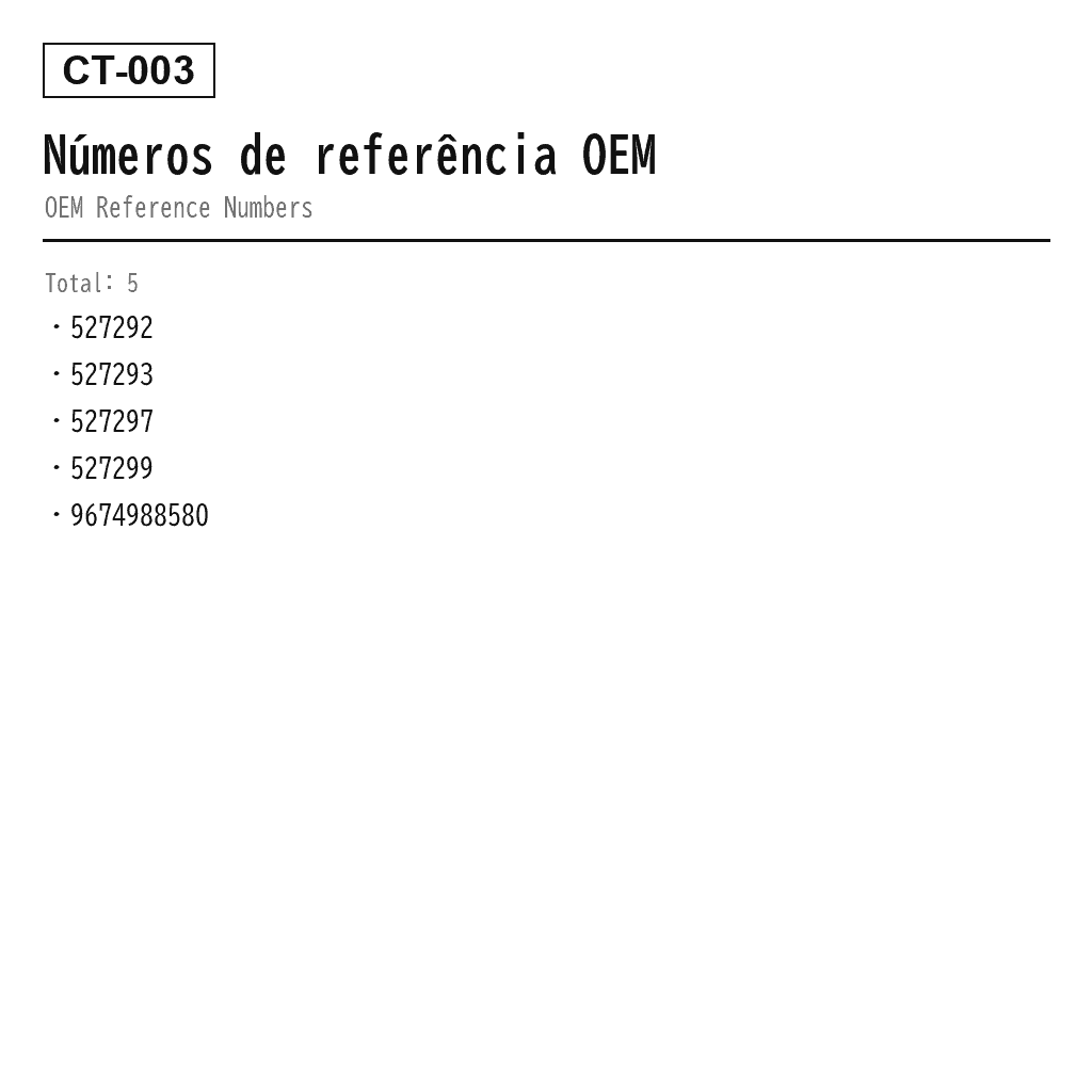 Citroen C5 III C6 2006-2017 Traseiro Amortecedor de Suspensão Pneumática (527292, 527293, 527297, 527299, 9674988580) 3