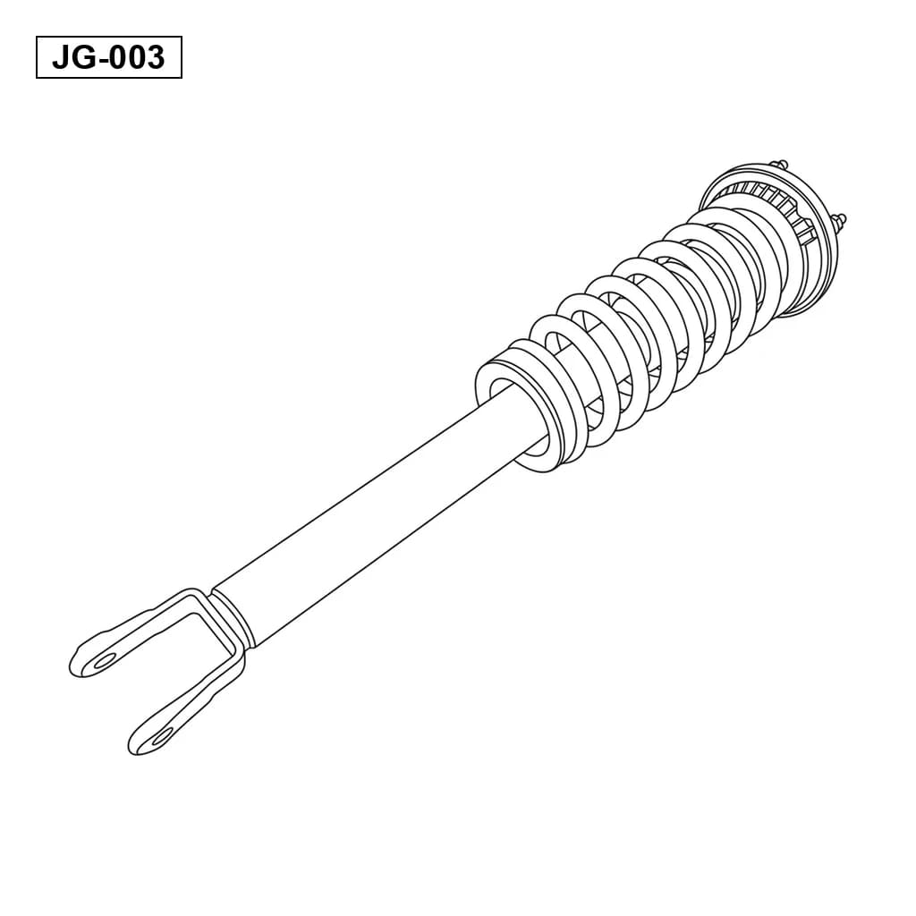 Jaguar XF X250 2009-2015 Avant Amortisseur de Suspension Pneumatique