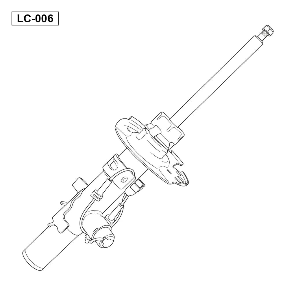 Lincoln MKC 2015-2019 Avant Amortisseur de Suspension Pneumatique
