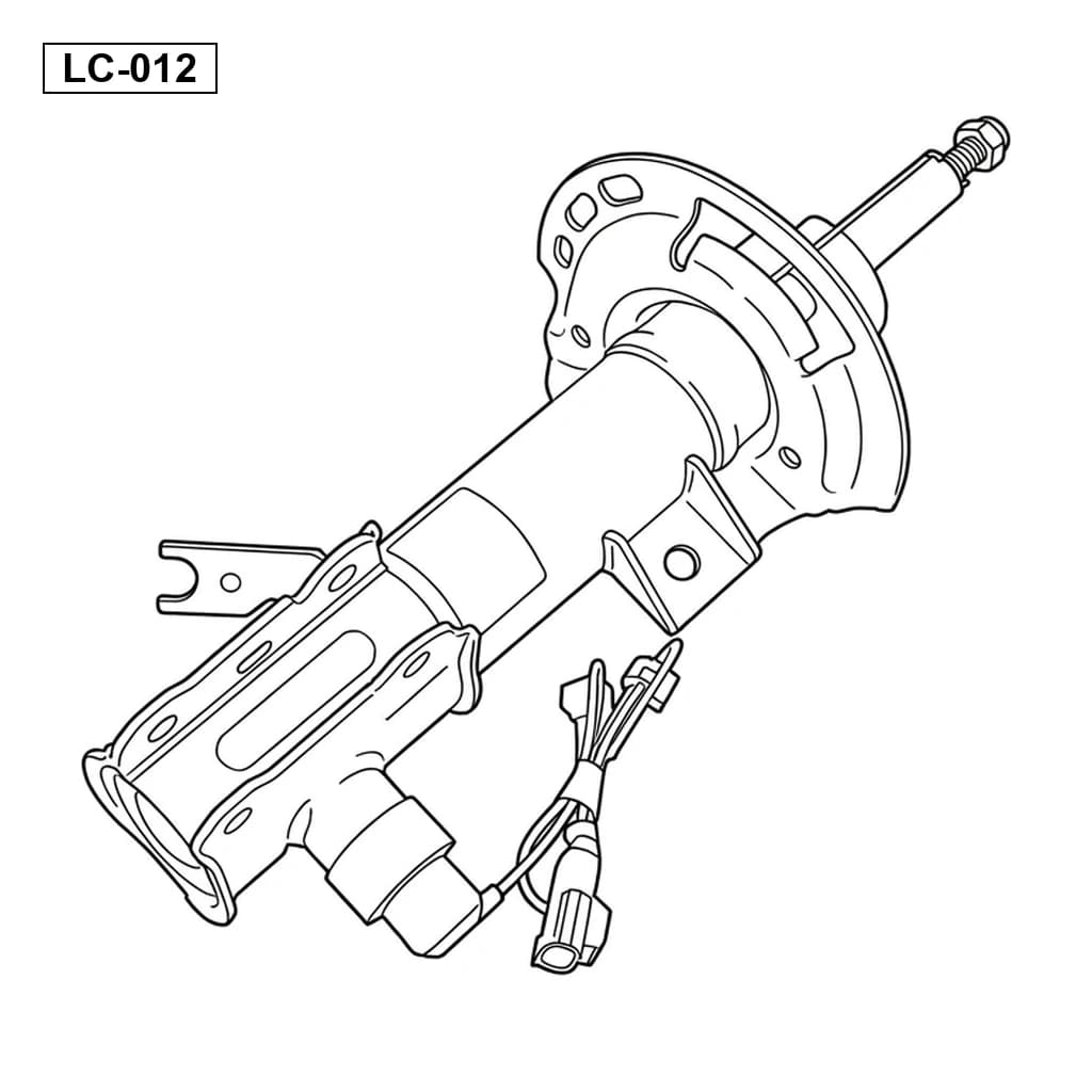 Lincoln MKZ 2013-2020 Avant Amortisseur de Suspension Pneumatique
