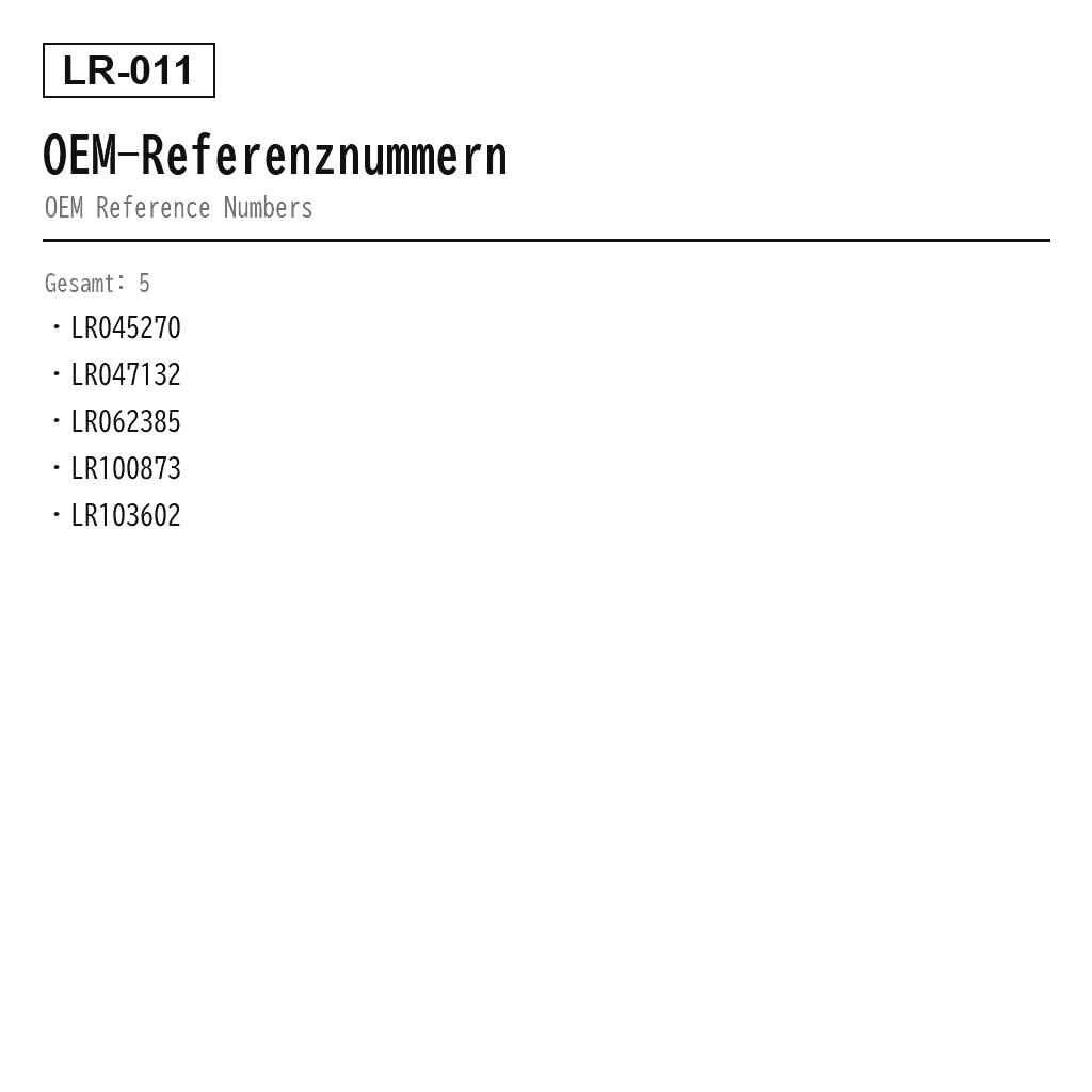 Land Rover Range Rover Sport L494 2014-2020 Hinten Luftfederungs-Stoßdämpfer (LR045270, LR047132, LR062385, LR100873, LR103602) 3