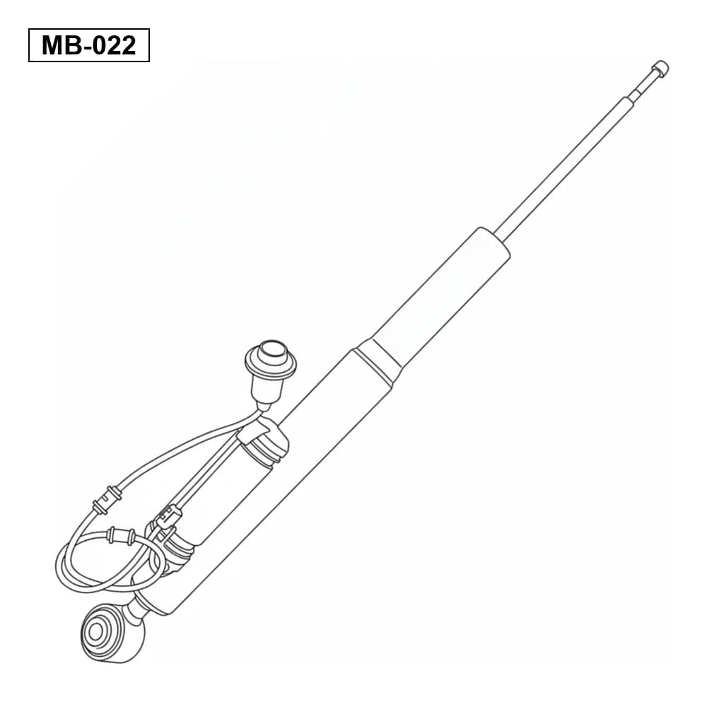 Mercedes Benz S-Class W220 2000-2006 Arrière Amortisseur de Suspension Pneumatique