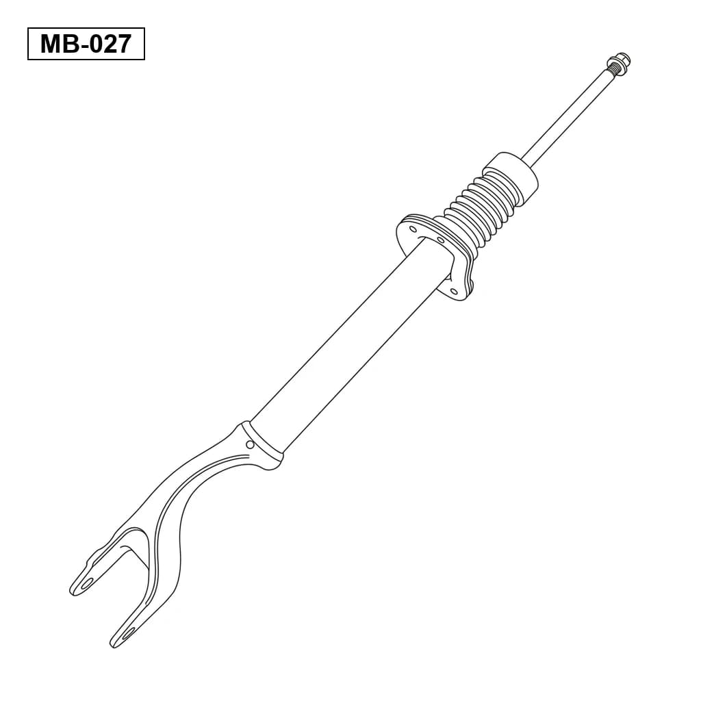 Mercedes Benz C-Class W205 2015-2020 前 空气悬挂减震器
