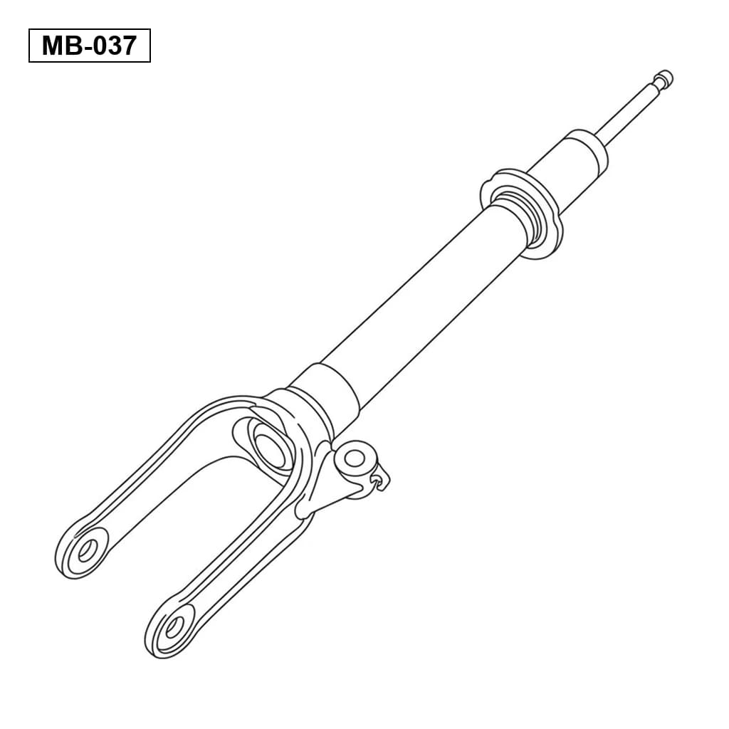 Mercedes Benz R-Class W251 2006-2013 前 空气悬挂减震器