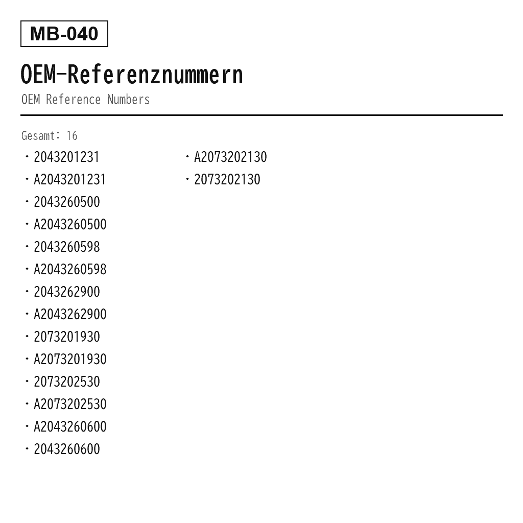 Mercedes Benz C-Class W204 E-Class C207 2008-2016 Hinten Luftfederungs-Stoßdämpfer (2043201231, 2043260500, 2043260598, 2043262900, 2073201930, 2073202530, A2043201231, A2043260600, A2073202130) 3