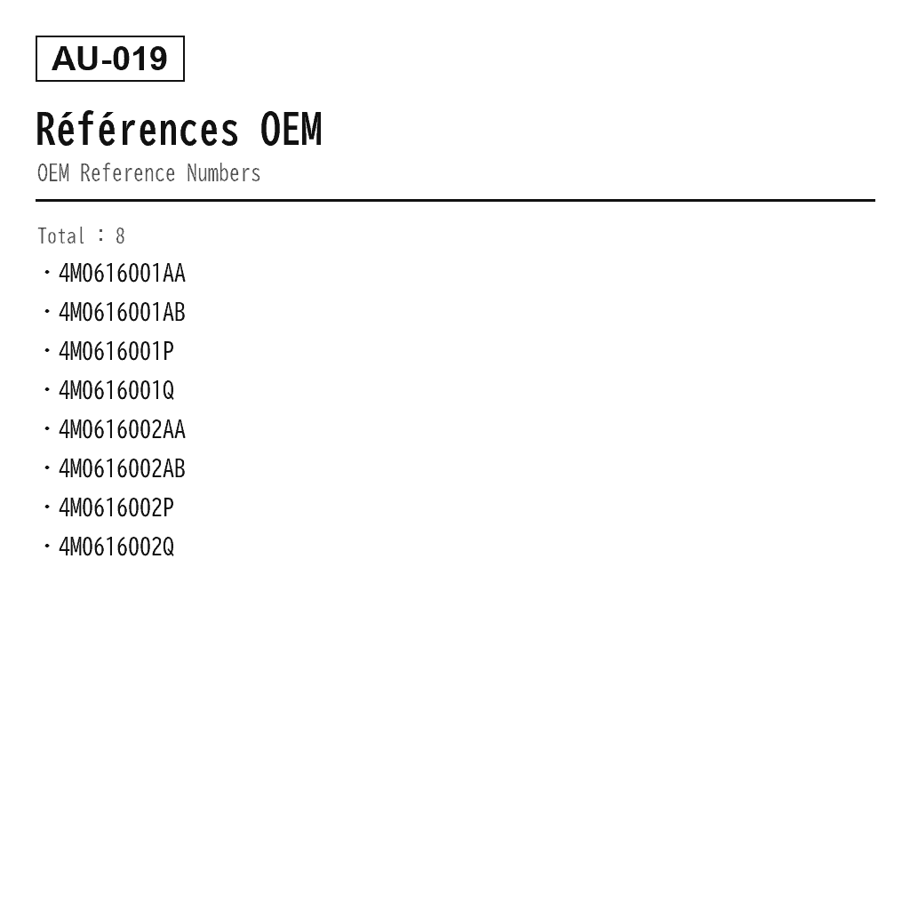 Audi Q7 Q8 4M 2016-2026 Arrière Ressort Pneumatique (4M0616001AA, 4M0616001AB, 4M0616001P, 4M0616001Q, 4M0616002AA, 4M0616002AB, 4M0616002P, 4M0616002Q) 3