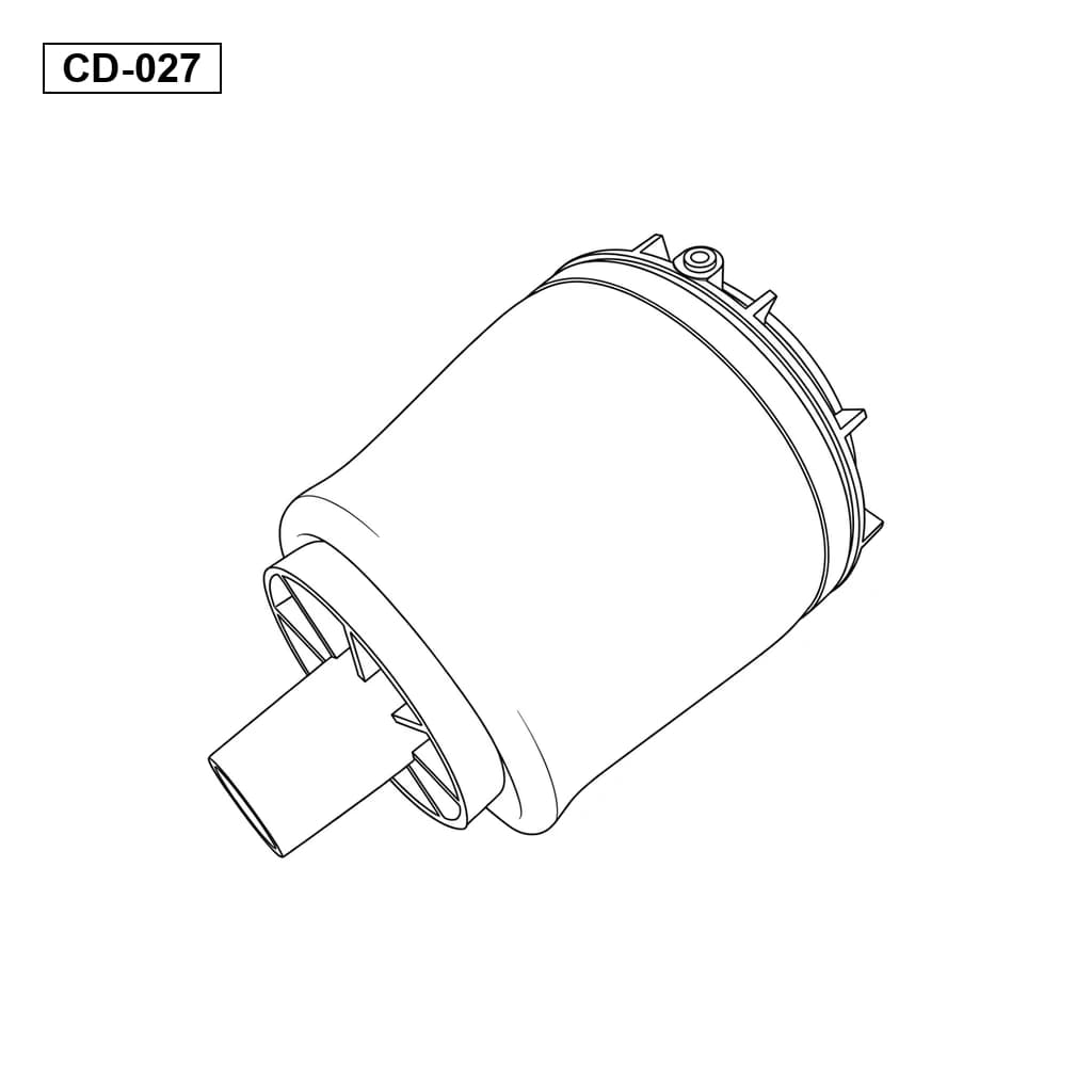 Cadillac DTS 2006-2011 Arrière Ressort Pneumatique