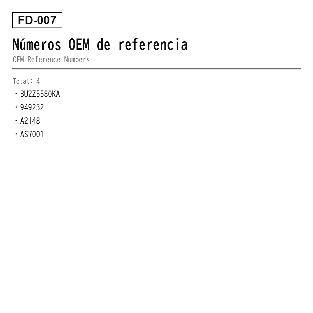 Ford Expedition 1997-2002 Trasero Resorte Neumático (3U2Z5580KA, 949-252, A-2148, AS-7001) 3
