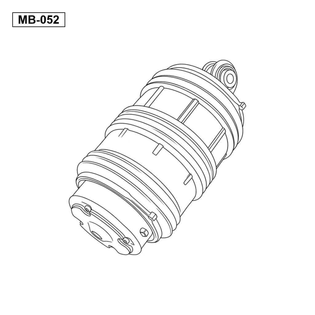 Mercedes Benz E-Class W211 S211 2006-2009 Arrière Ressort Pneumatique