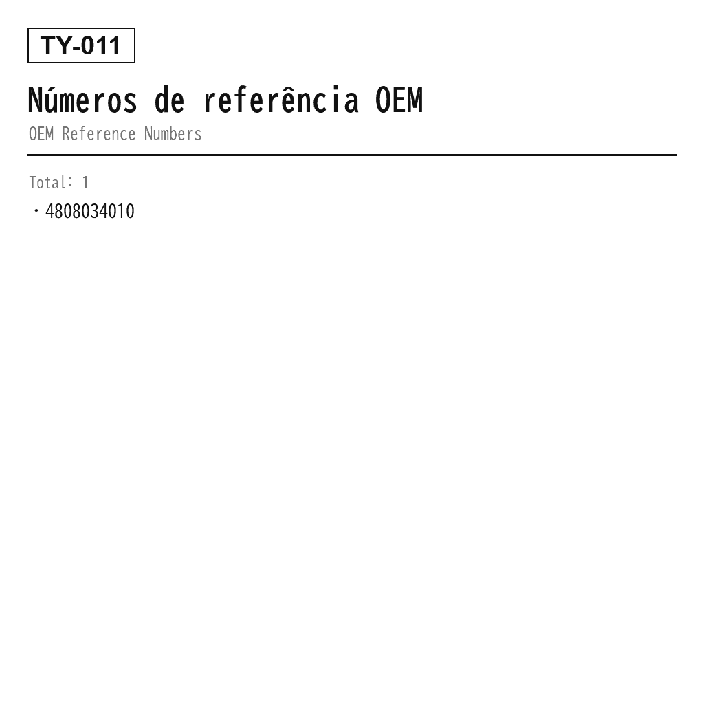 Toyota Sequoia 2005-2007 Traseiro Mola Pneumática (48080-34010) 3