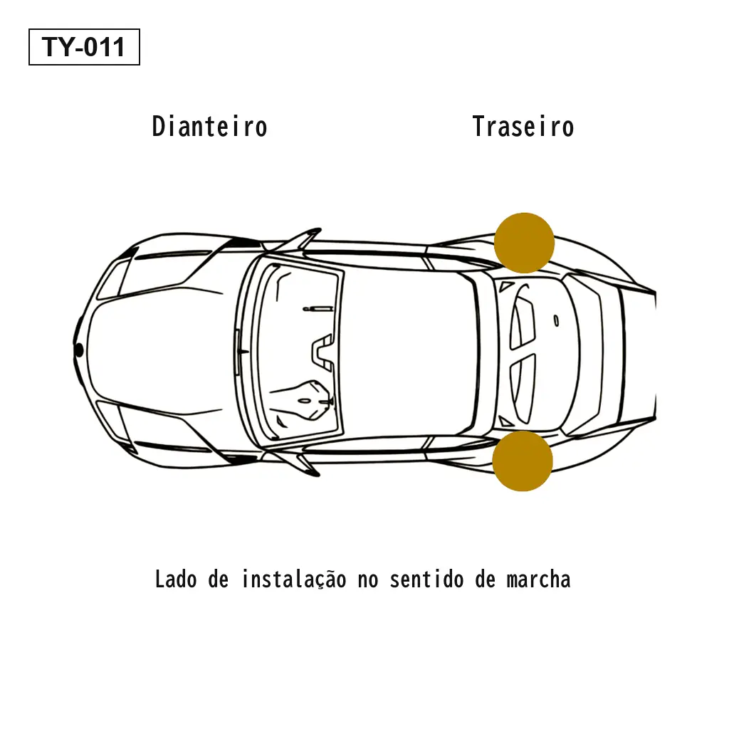 Toyota Sequoia 2005-2007 Traseiro Mola Pneumática (48080-34010) 4