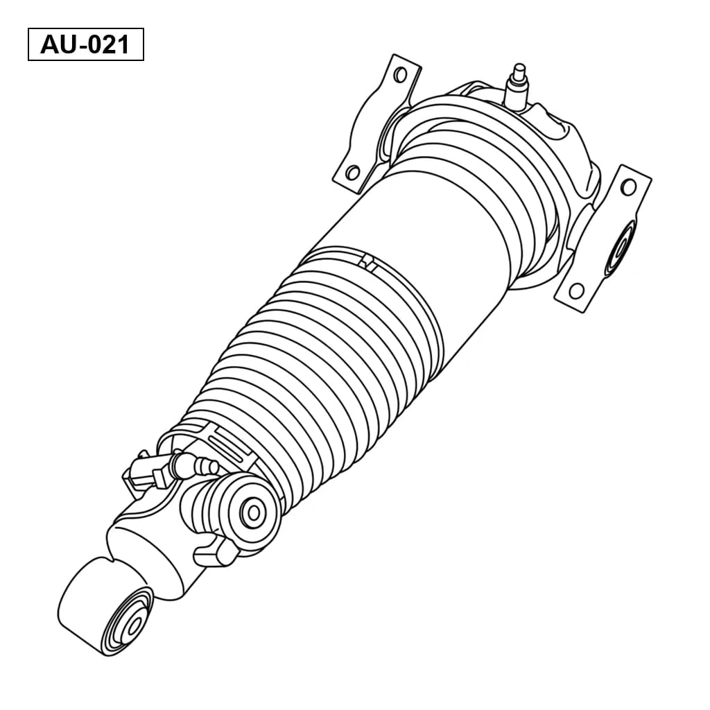 Audi Q7 4L 2003-2018 后 空气悬挂减震支柱