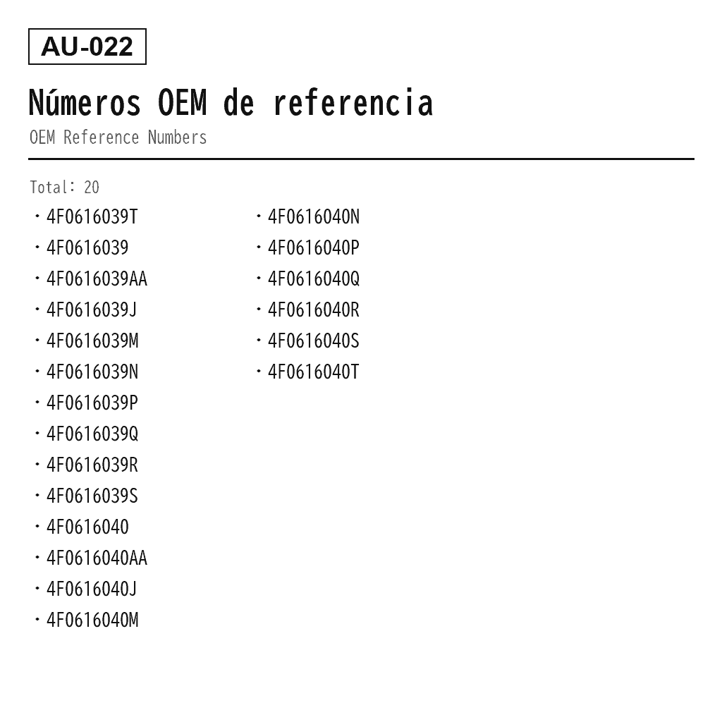 Audi A6 C6/4F 2004-2011 Delantero Puntal de Suspensión Neumática (4F0-616-039-T, 4F0616039, 4F0616039AA, 4F0616039J, 4F0616039M, 4F0616039N, 4F0616039P, 4F0616039Q, 4F0616039R, 4F0616039S, 4F0616040, 4F0616040AA, 4F0616040J, 4F0616040M, 4F0616040N, 4F0616040P, 4F0616040Q, 4F0616040R, 4F0616040S, 4F0616040T) 3