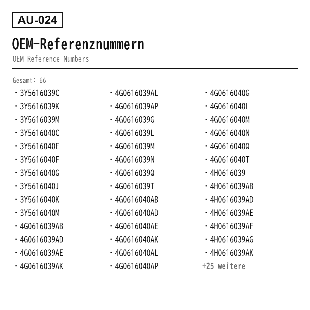 Audi A6 A7 C7/4G A8 D4/4H 2011-2018 Vorne Luftfederbein (3Y5616039C, 3Y5616039K, 3Y5616039M, 3Y5616040C, 3Y5616040E, 3Y5616040F, 3Y5616040G, 3Y5616040J, 3Y5616040K, 3Y5616040M, 4G0616039AB, 4G0616039AD, 4G0616039AE, 4G0616039AK, 4G0616039AL, 4G0616039AP, 4G0616039G, 4G0616039L, 4G0616039M, 4G0616039N, 4G0616039Q, 4G0616039T, 4G0616040AB, 4G0616040AD, 4G0616040AE, 4G0616040AK, 4G0616040AL, 4G0616040AP, 4G0616040G, 4G0616040L, 4G0616040M, 4G0616040N, 4G0616040Q, 4G0616040T, 4H0616039, 4H0616039AB, 4H0616039AD, 4H0616039AE, 4H0616039AF, 4H0616039AG, 4H0616039AK, 4H0616039AP, 4H0616039D, 4H0616039E, 4H0616039F, 4H0616039G, 4H0616039H, 4H0616039M, 4H0616039R, 4H0616039T, 4H0616040AB, 4H0616040AD, 4H0616040AE, 4H0616040AF, 4H0616040AG, 4H0616040AK, 4H0616040AP, 4H0616040D, 4H0616040E, 4H0616040F, 4H0616040G, 4H0616040H, 4H0616040M, 4H0616040P, 4H0616040R, 4H0616040T) 3