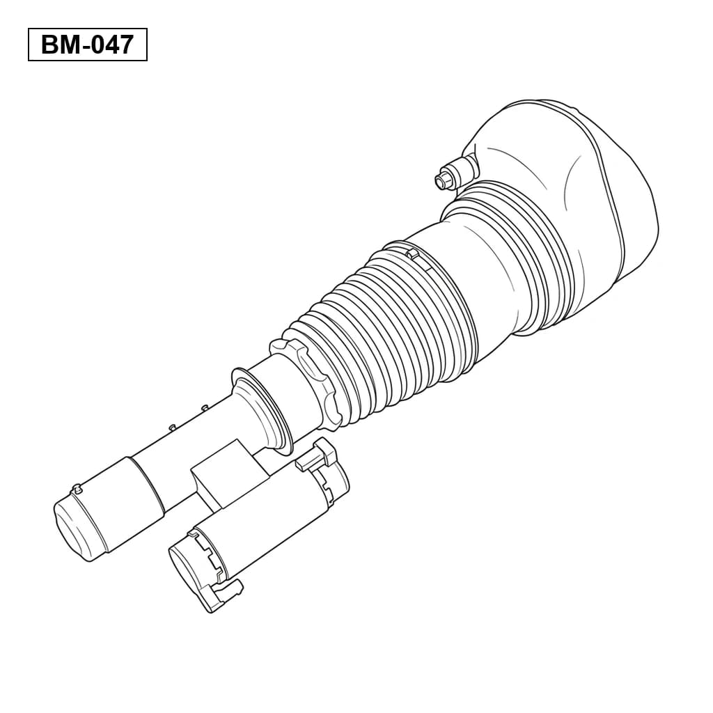 BMW 7 Series G11 G12 2015-2022 前 空气悬挂减震支柱
