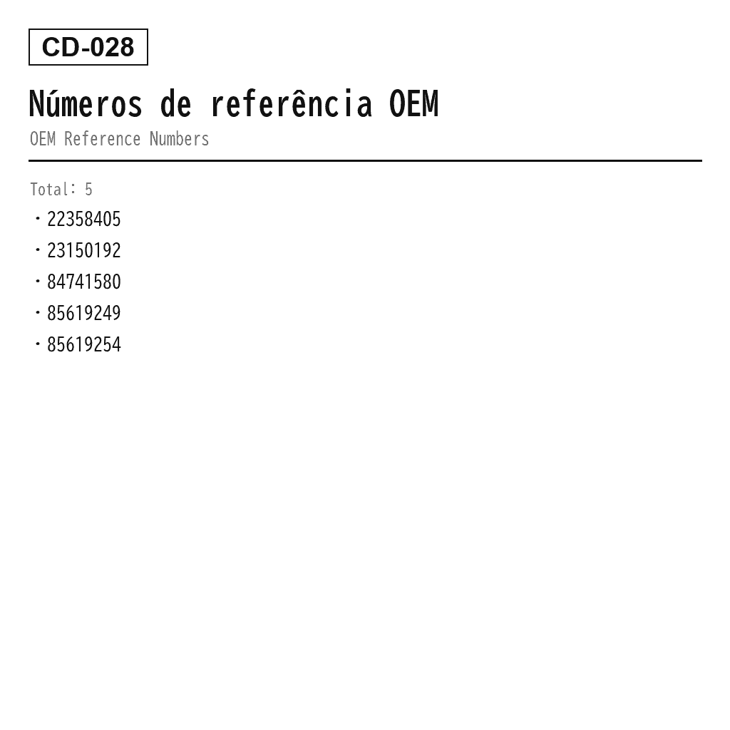 Cadillac Escalade 2021-2024 Dianteiro Coluna de Suspensão Pneumática (22358405, 23150192, 84741580, 85619249, 85619254) 3