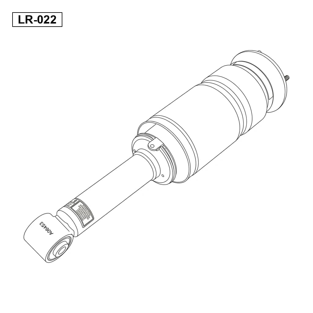 Land Rover Discovery 3/4 L319 Avant Jambe de Suspension Pneumatique