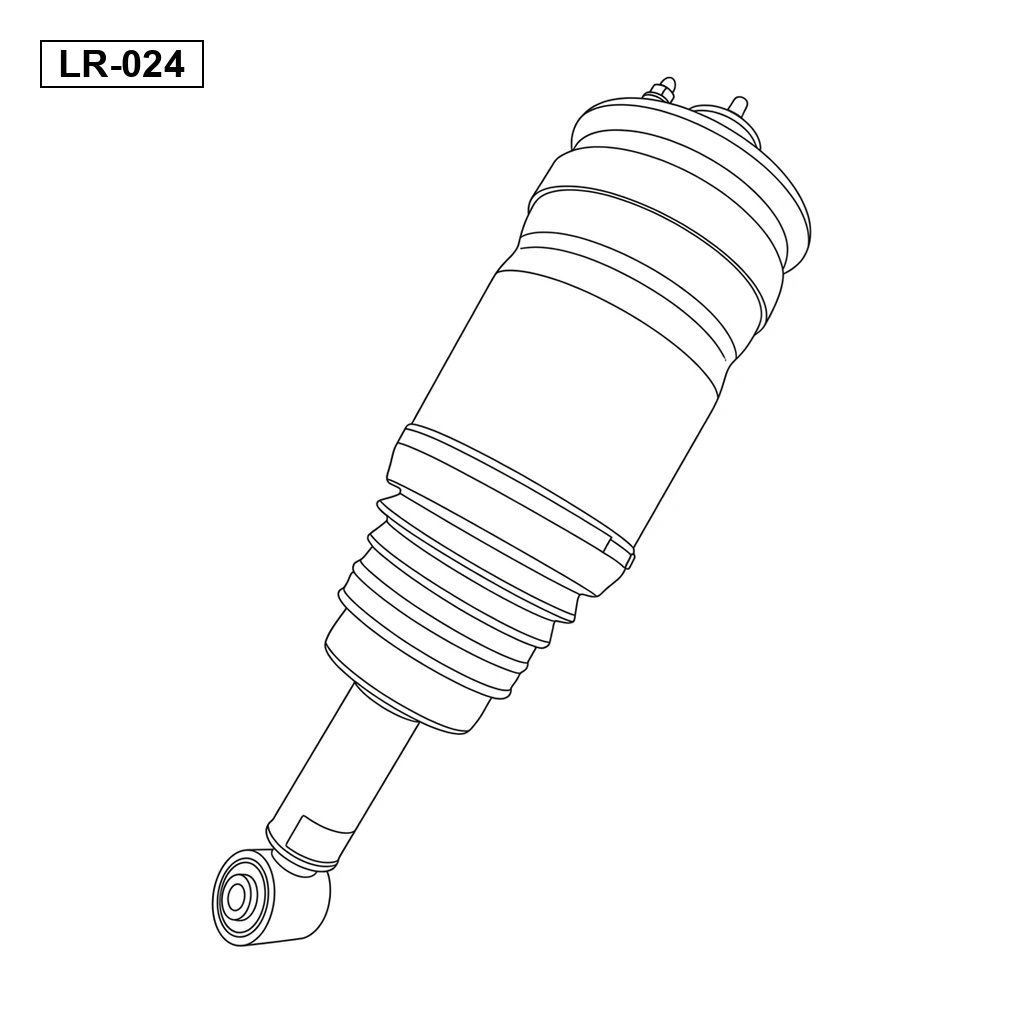 Land Rover Range Rover Sport L320 2010-2013 Arrière Jambe de Suspension Pneumatique