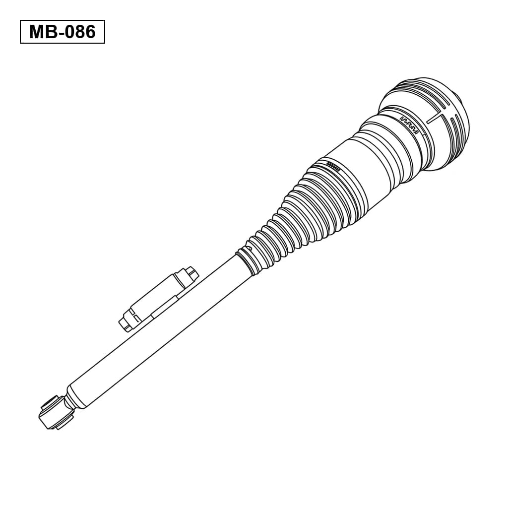 Mercedes Benz S-Class W223 Arrière Jambe de Suspension Pneumatique