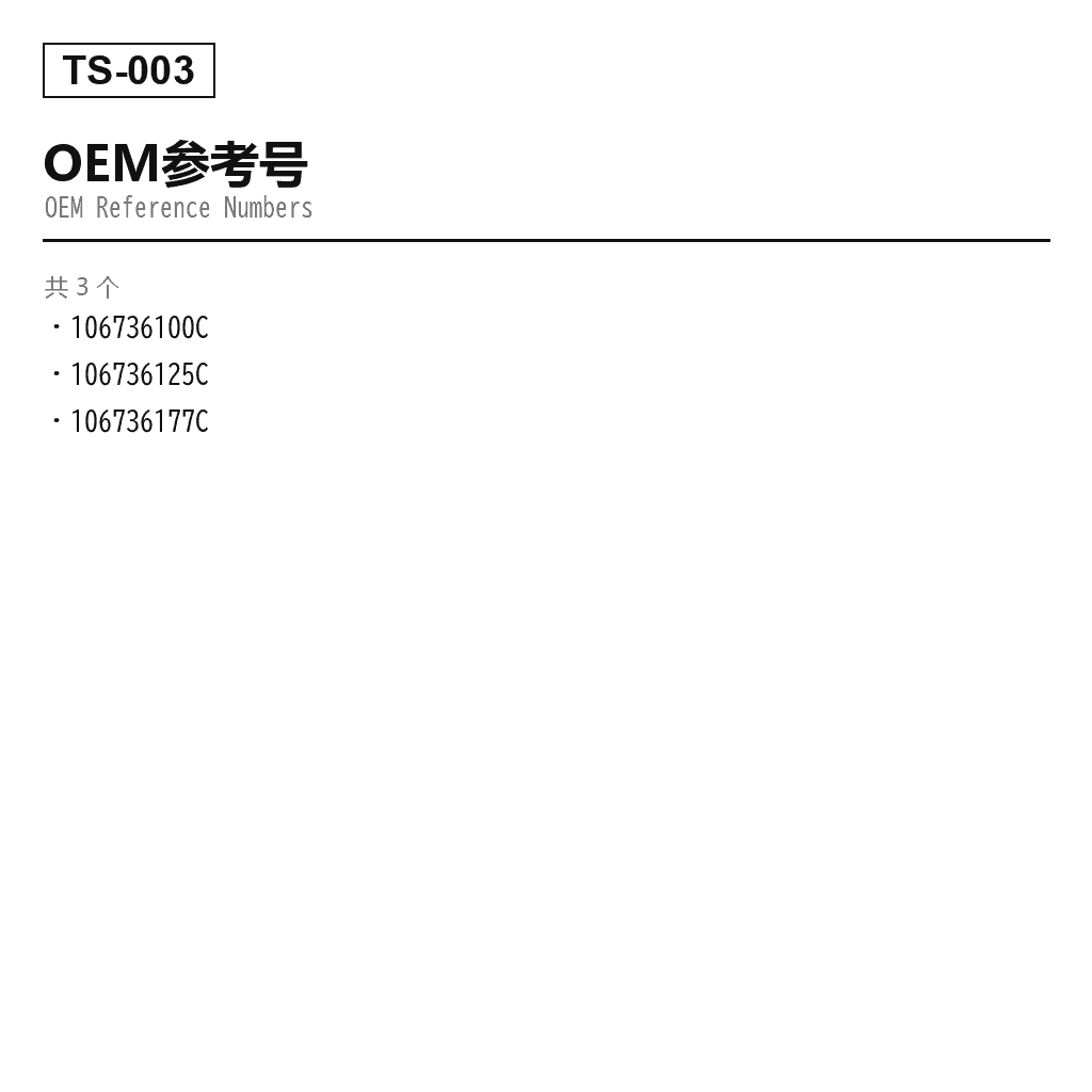 Tesla Model S AWD 2011-2023 前 空气悬挂减震支柱（1067361-00-C, 1067361-25-C, 1067361-77-C） 3