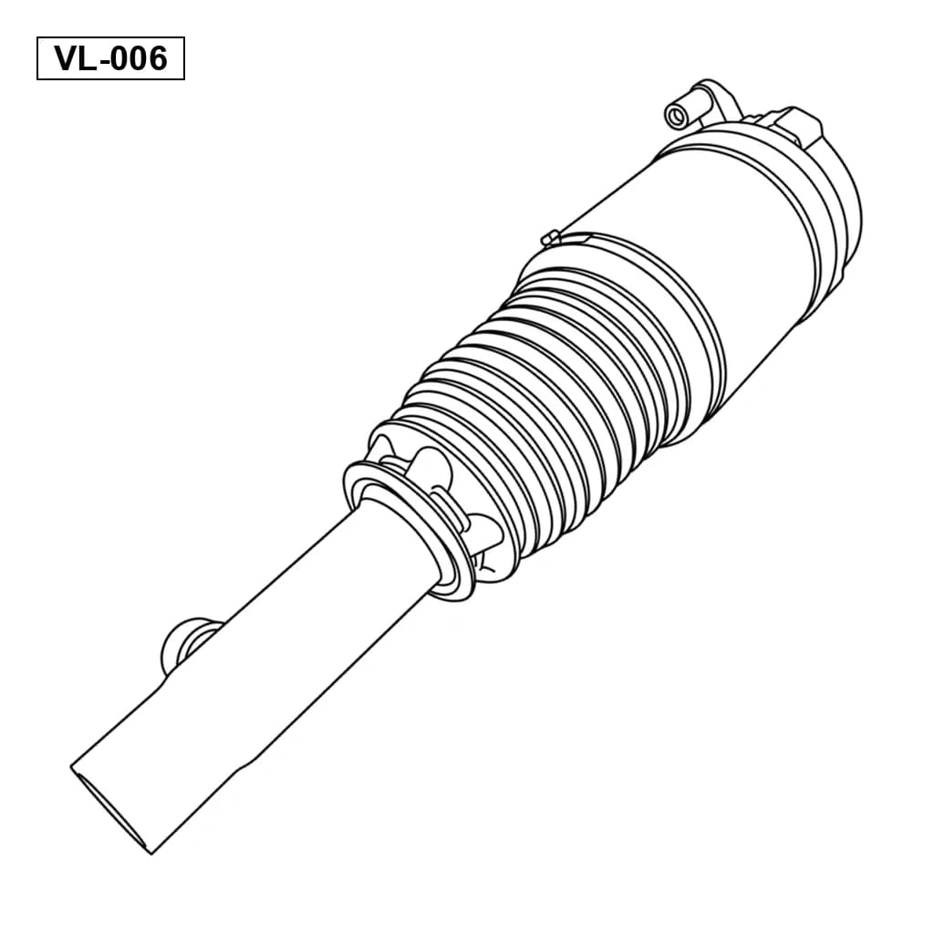 Volvo XC90 II 2016-2019 Avant Jambe de Suspension Pneumatique