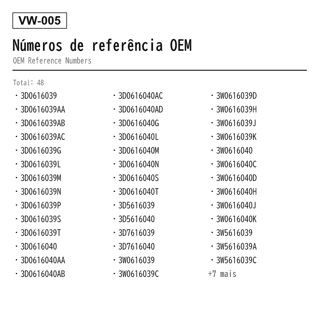 VolksWagen Phaeton 3D 2003-2012 Dianteiro Coluna de Suspensão Pneumática (3D0616039, 3D0616039AA, 3D0616039AB, 3D0616039AC, 3D0616039G, 3D0616039L, 3D0616039M, 3D0616039N, 3D0616039P, 3D0616039S, 3D0616039T, 3D0616040, 3D0616040AA, 3D0616040AB, 3D0616040AC, 3D0616040AD, 3D0616040G, 3D0616040L, 3D0616040M, 3D0616040N, 3D0616040S, 3D0616040T, 3D5616039, 3D5616040, 3D7616039, 3D7616040, 3W0616039, 3W0616039C, 3W0616039D, 3W0616039H, 3W0616039J, 3W0616039K, 3W0616040, 3W0616040C, 3W0616040D, 3W0616040H, 3W0616040J, 3W0616040K, 3W5616039, 3W5616039A, 3W5616039C, 3W5616040, 3W5616040A, 3W5616040C, 3W7616039, 3W7616040, 3W8616039, 3W8616040) 3