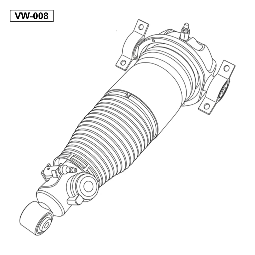 VolksWagen Touareg 7L 2002-2010 خلفي دعامة تعليق هوائي