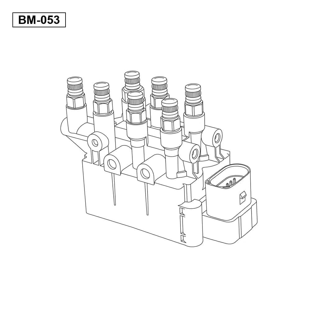 BMW 7 Series G11 G12 2015-2022 에어 서스펜션 밸브 블록