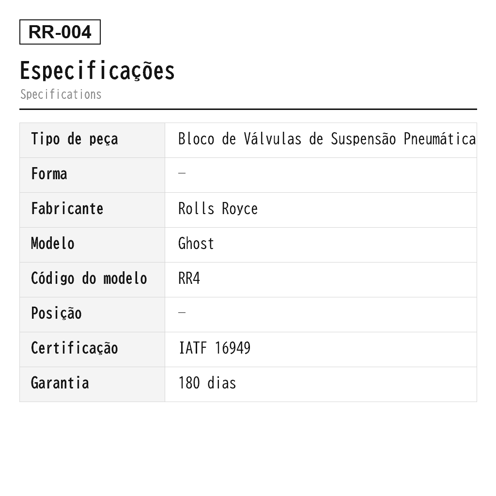 Rolls Royce Ghost RR4 Wraith RR5 Dawn 2008-2019 Bloco de Válvulas de Suspensão Pneumática (37-20-6-850-319, 37-20-6-886-059, 37206782222, 6850319, 6886059) 2