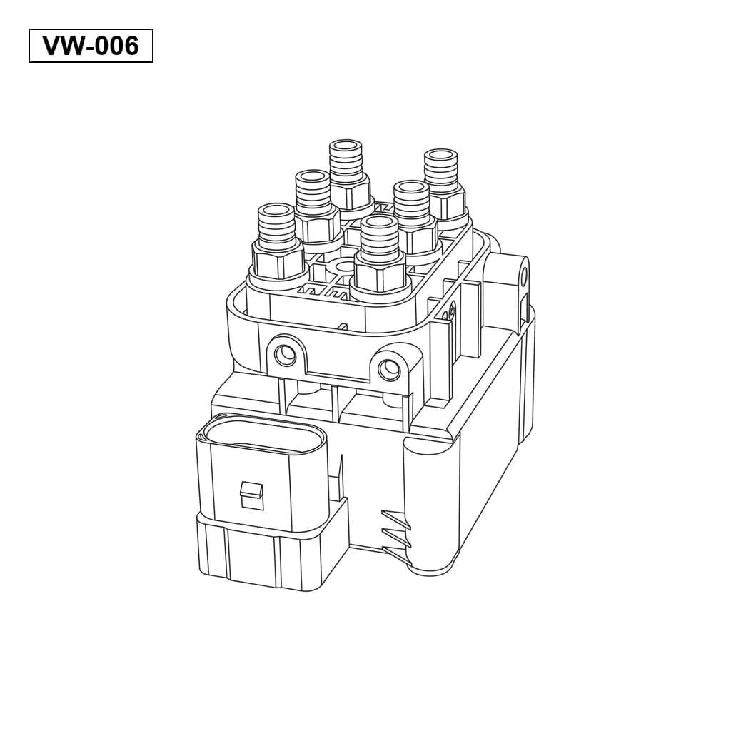 VolksWagen Touareg 7L 2002-2010 空气悬挂阀块